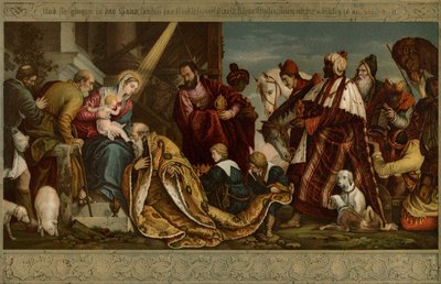 The Adoration of the Magi by after Veronese